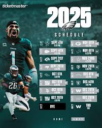 Philadelphia Eagles Schedule for the 2023-2024 Season