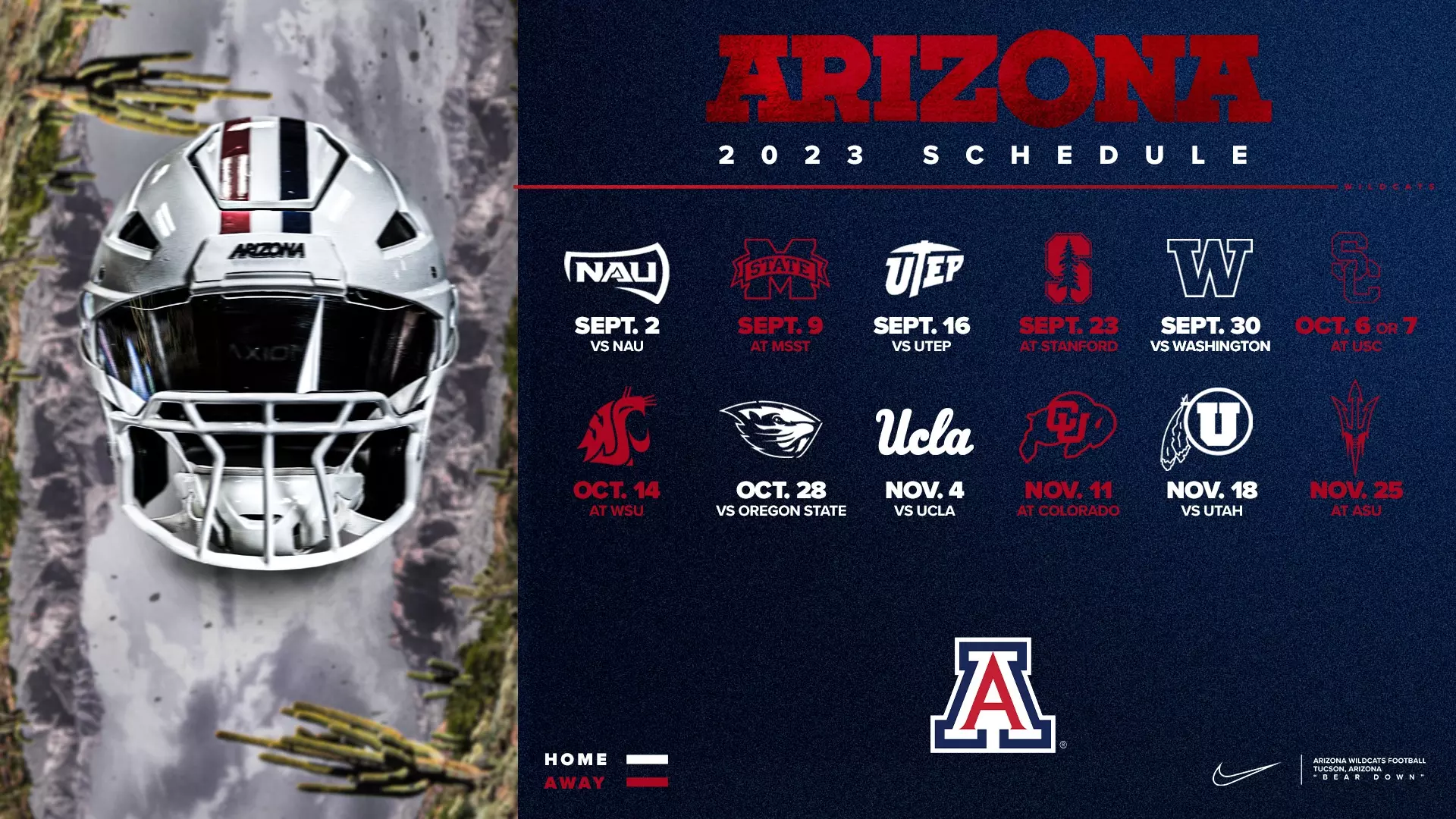 Arizona Football Schedule for the 2023 Season