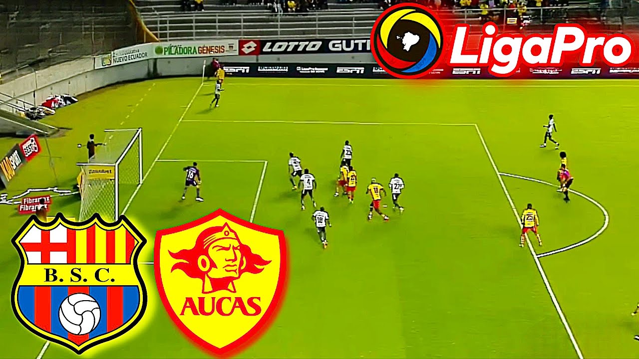 Barcelona SC Battles Aucas in Ecuadorean League Showdown