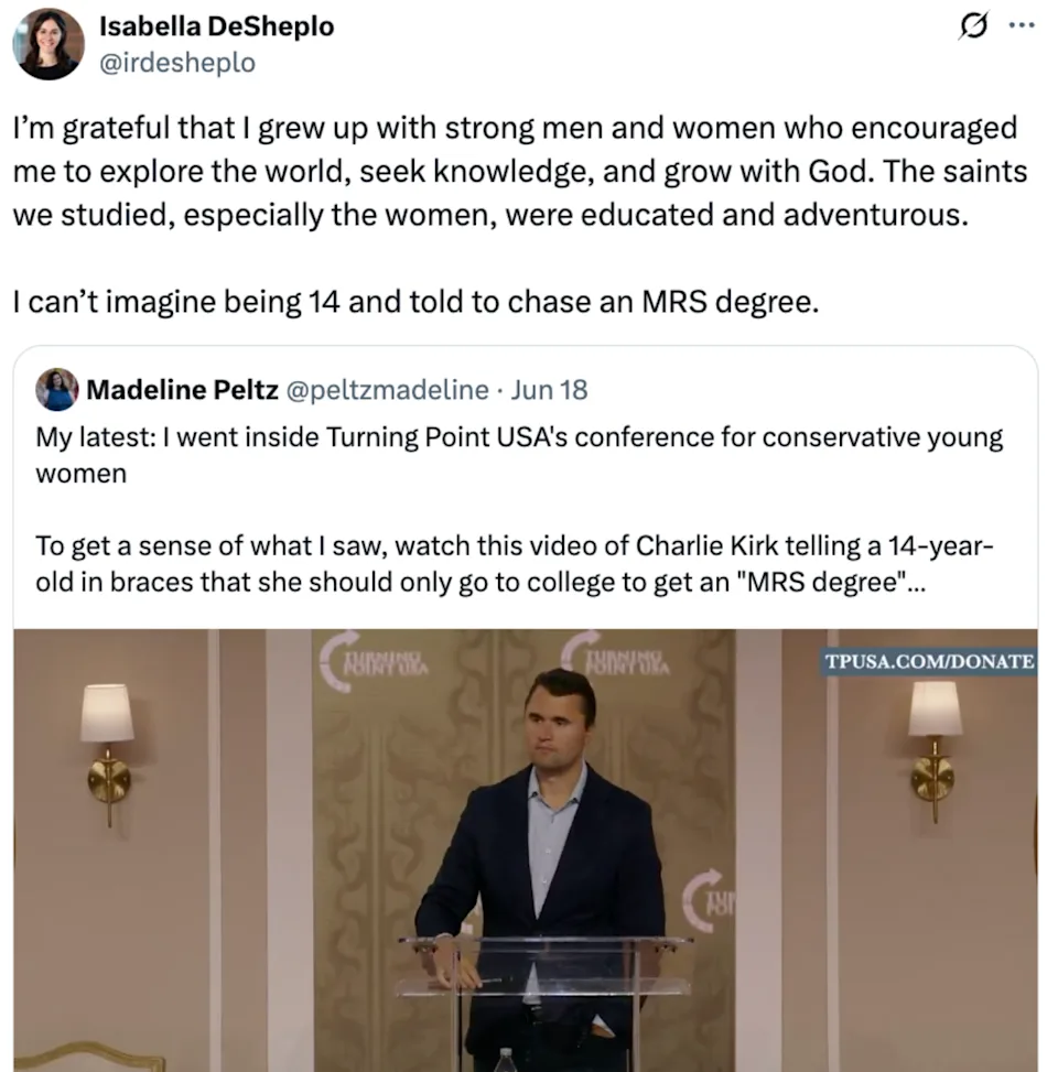 Charlie Kirk’s Perspectives on Women: Empowerment and Gender Roles