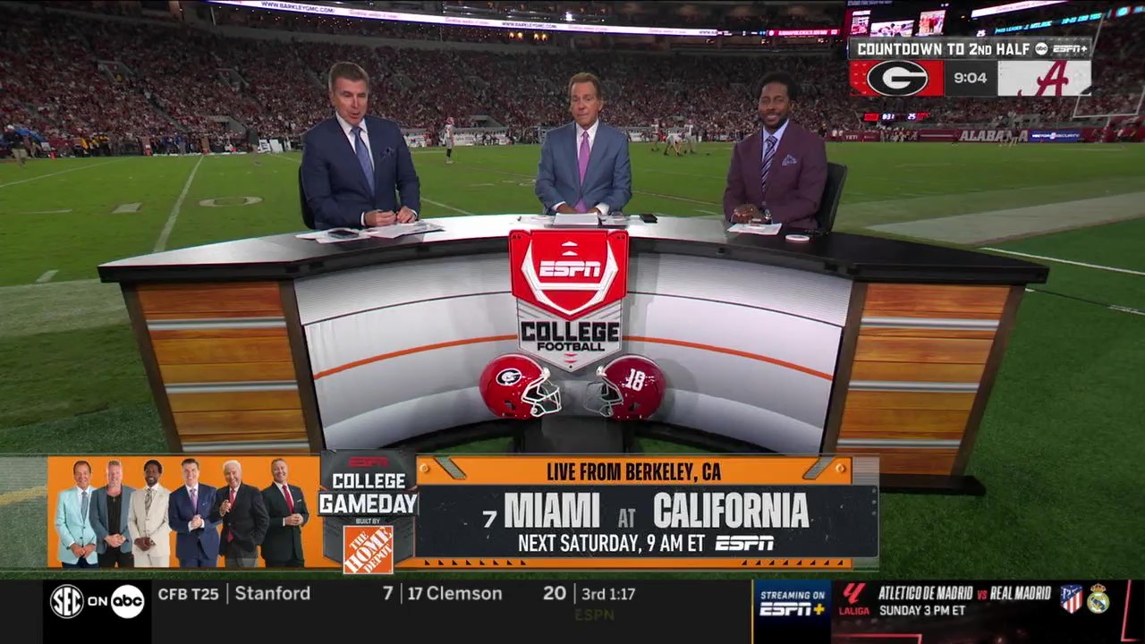 Excitement Builds for College GameDay Week 6