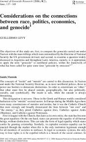 The Impacts and Importance of Understanding Genocide