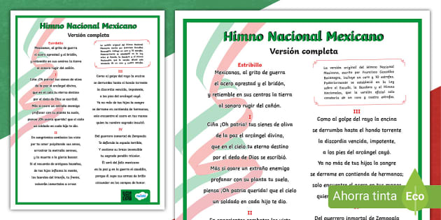 The Himno Nacional Mexicano: A Symbol of National Pride