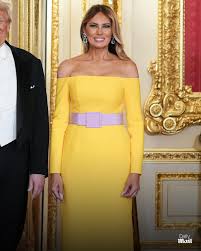 Melania Trump Stuns in a Vibrant Yellow Dress at Recent Events