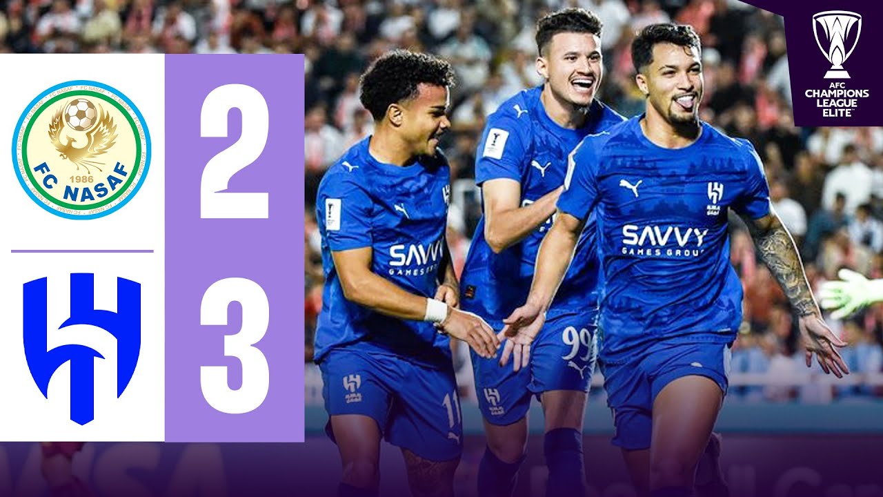 Nasaf vs Al-Hilal: A Thrilling Clash on the Field