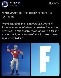 Exploring the Peacemaker Emote in Fortnite