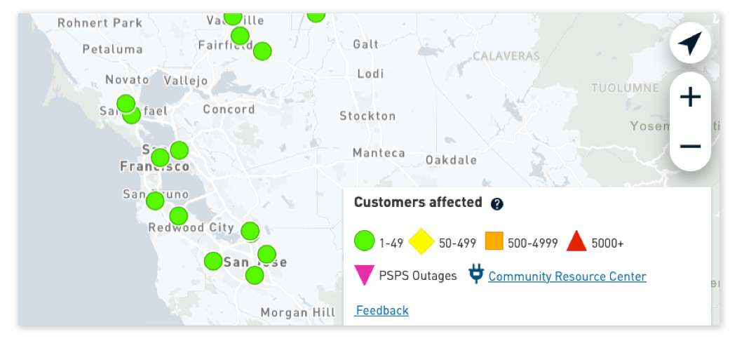 Understanding the Impact of PGE Outages in California