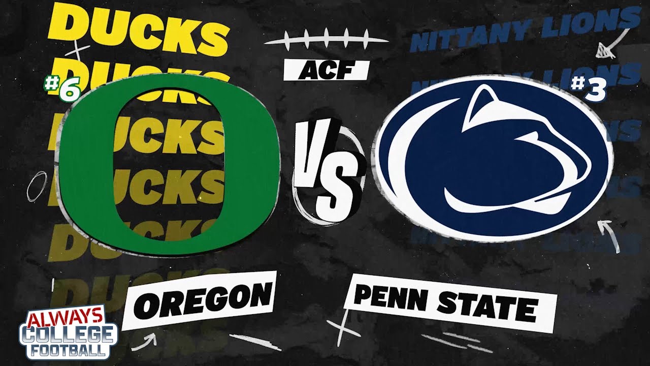 PSU vs Oregon: An Exciting Showdown in College Football