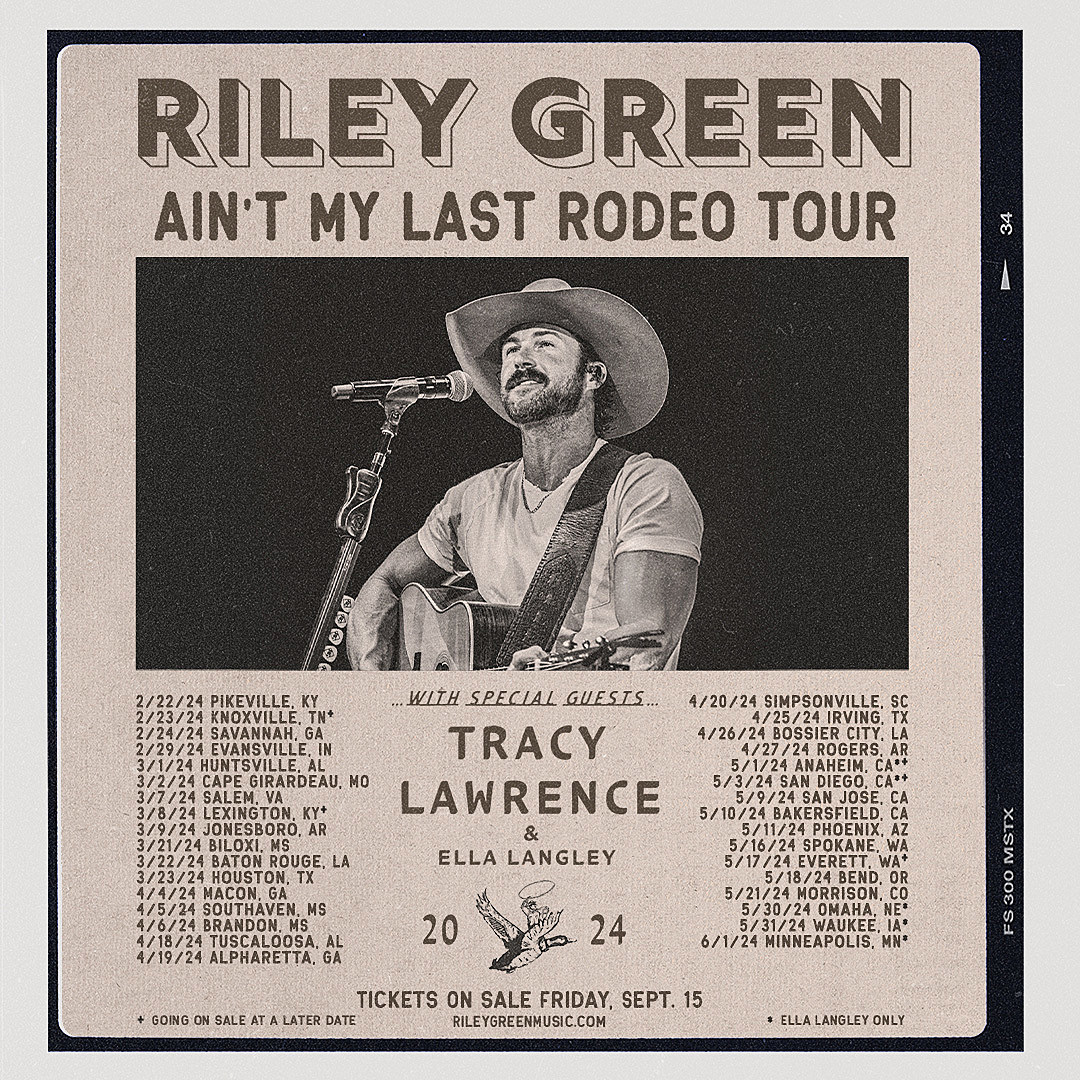 Riley Green Tour: Exciting Dates and What to Expect