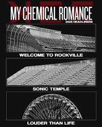 My Chemical Romance to Headline Rockville 2026 Festival