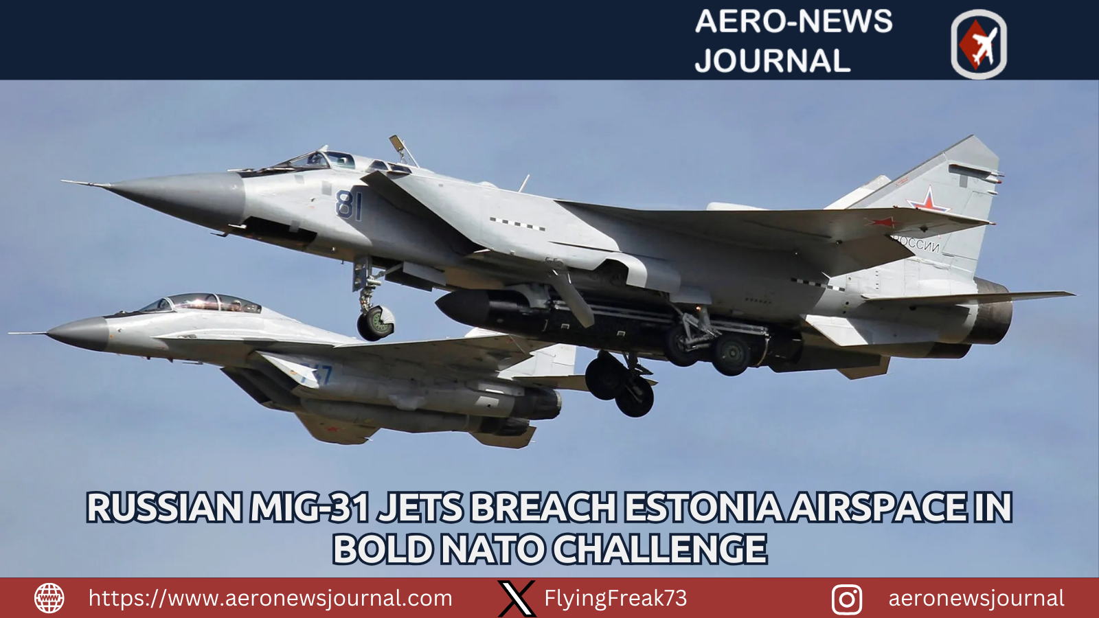 Russian Jets Violate Estonian Airspace: A Growing Concern