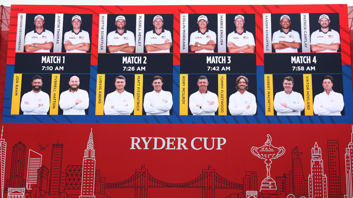 Ryder Cup Sunday Pairings: The Final Day Showdown