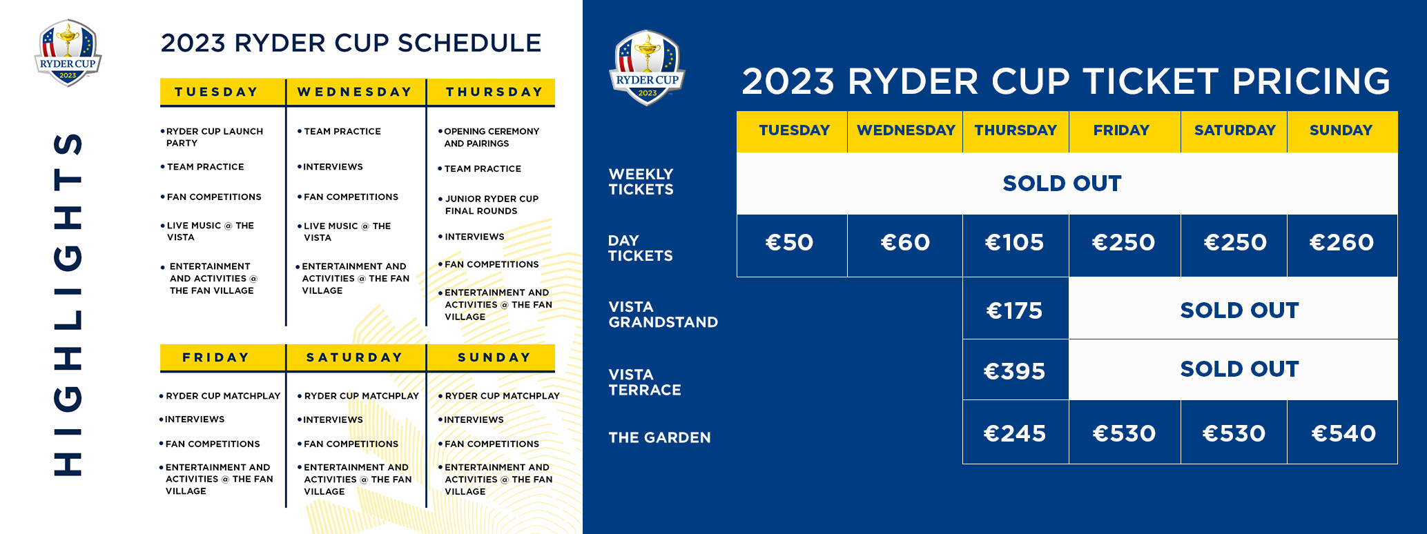 How to Secure Your Ryder Cup Tickets for 2023