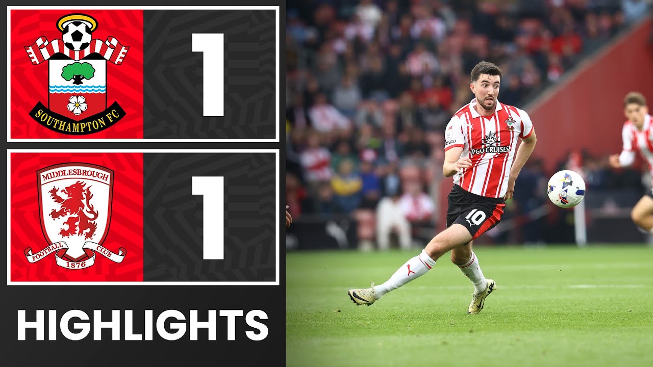 Southampton vs Middlesbrough: A Championship Clash