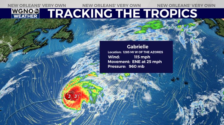 Tropical Storm Gabrielle: Latest Forecast and Impacts