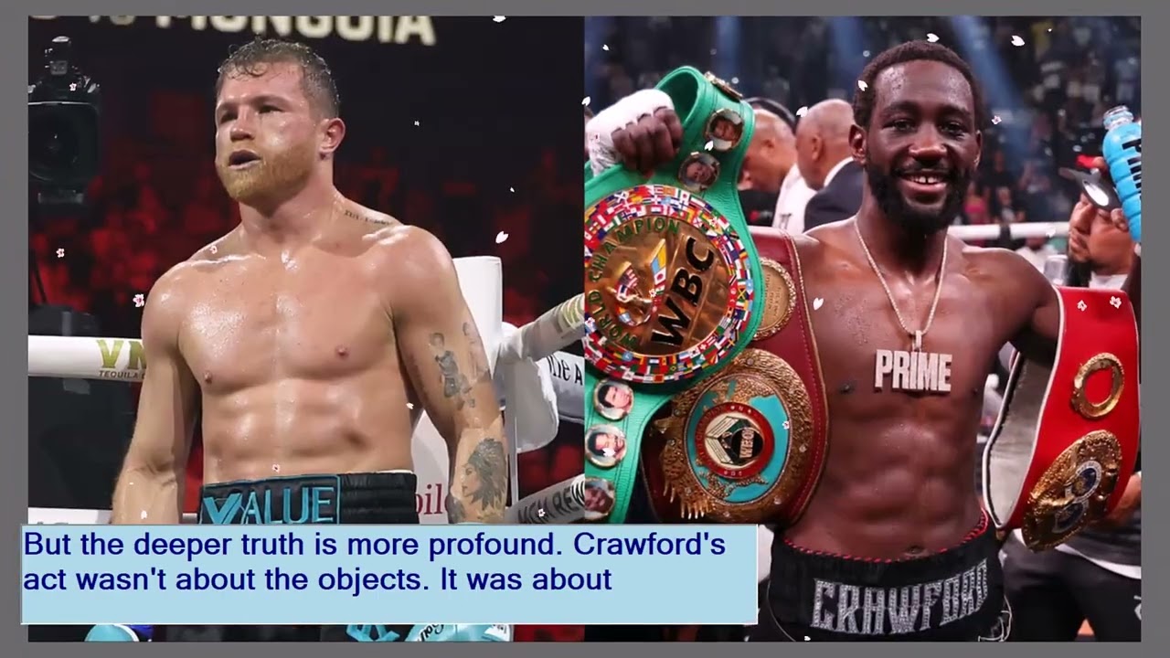 Why Did Crawford Return the Belts to Canelo Alvarez?