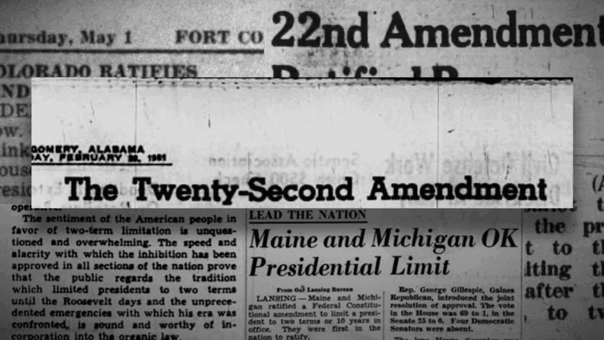 The 22nd Amendment: A Limit on Presidential Terms