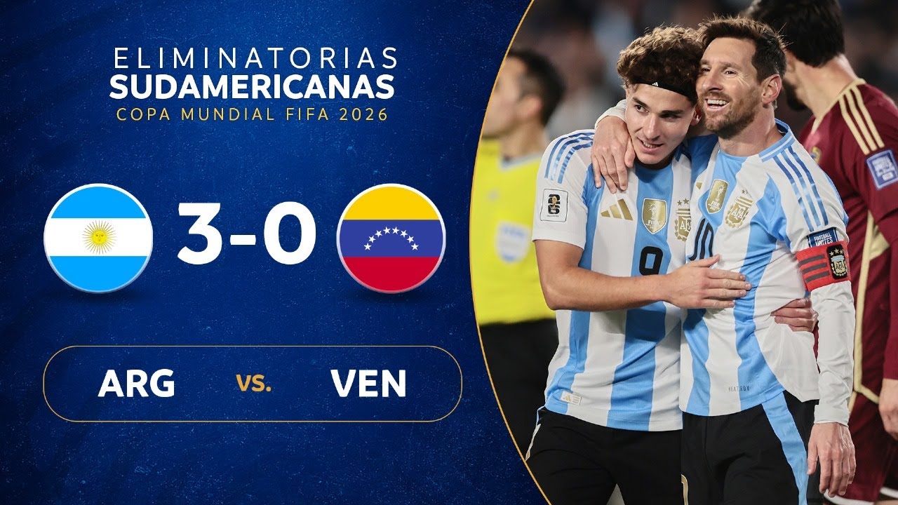 Argentina vs Venezuela: Key Moments from the Latest Football Clash