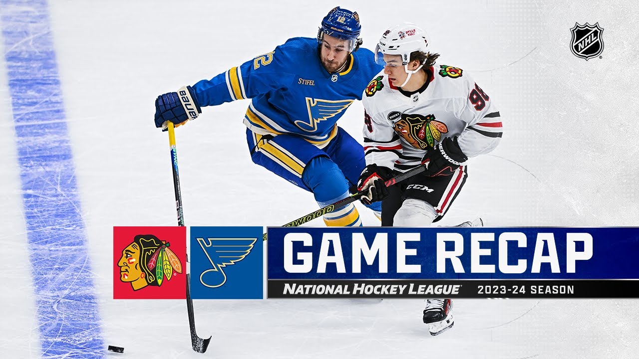 The Fierce Rivalry of Blackhawks vs Blues: A Look at Recent Matchups