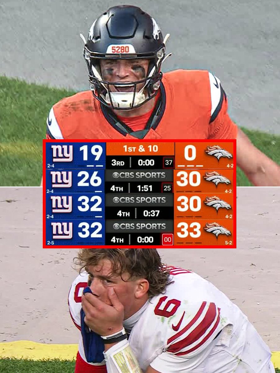 Exciting Showdown: Broncos vs Giants in NFL Matchup