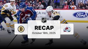 Bruins vs Avalanche: A Thrilling NHL Rivalry