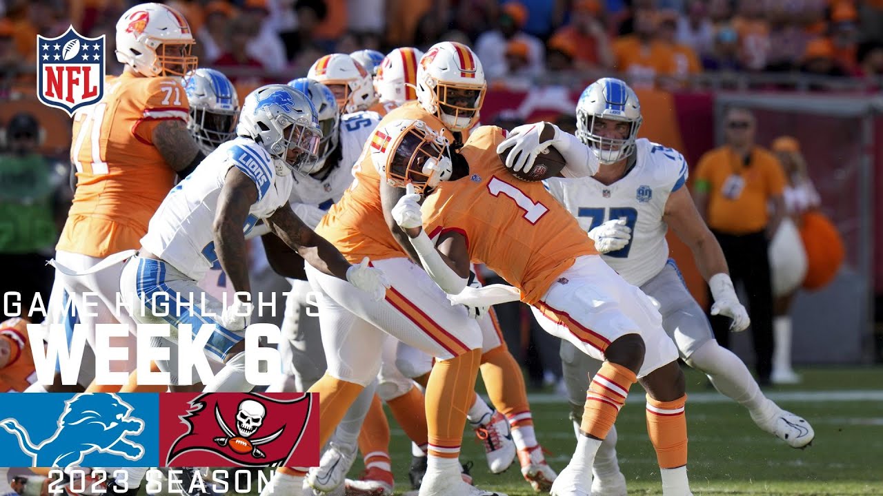 Bucs vs Lions: A Clash of NFL Titans in Week 6