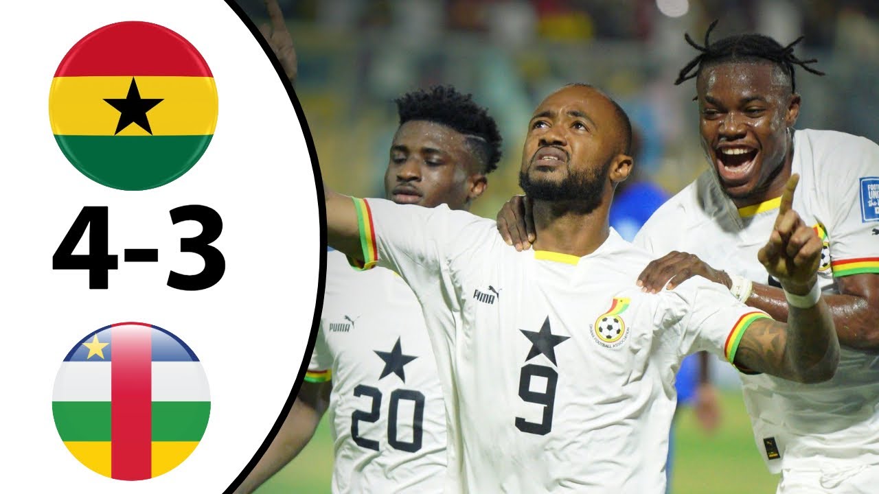 Central African Republic vs Ghana: A Competitive Football History
