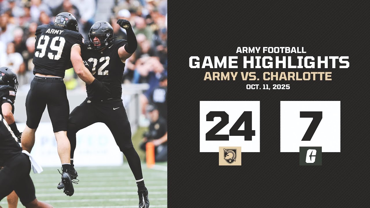 Charlotte vs Army: A Clash of Strategies on the Football Field
