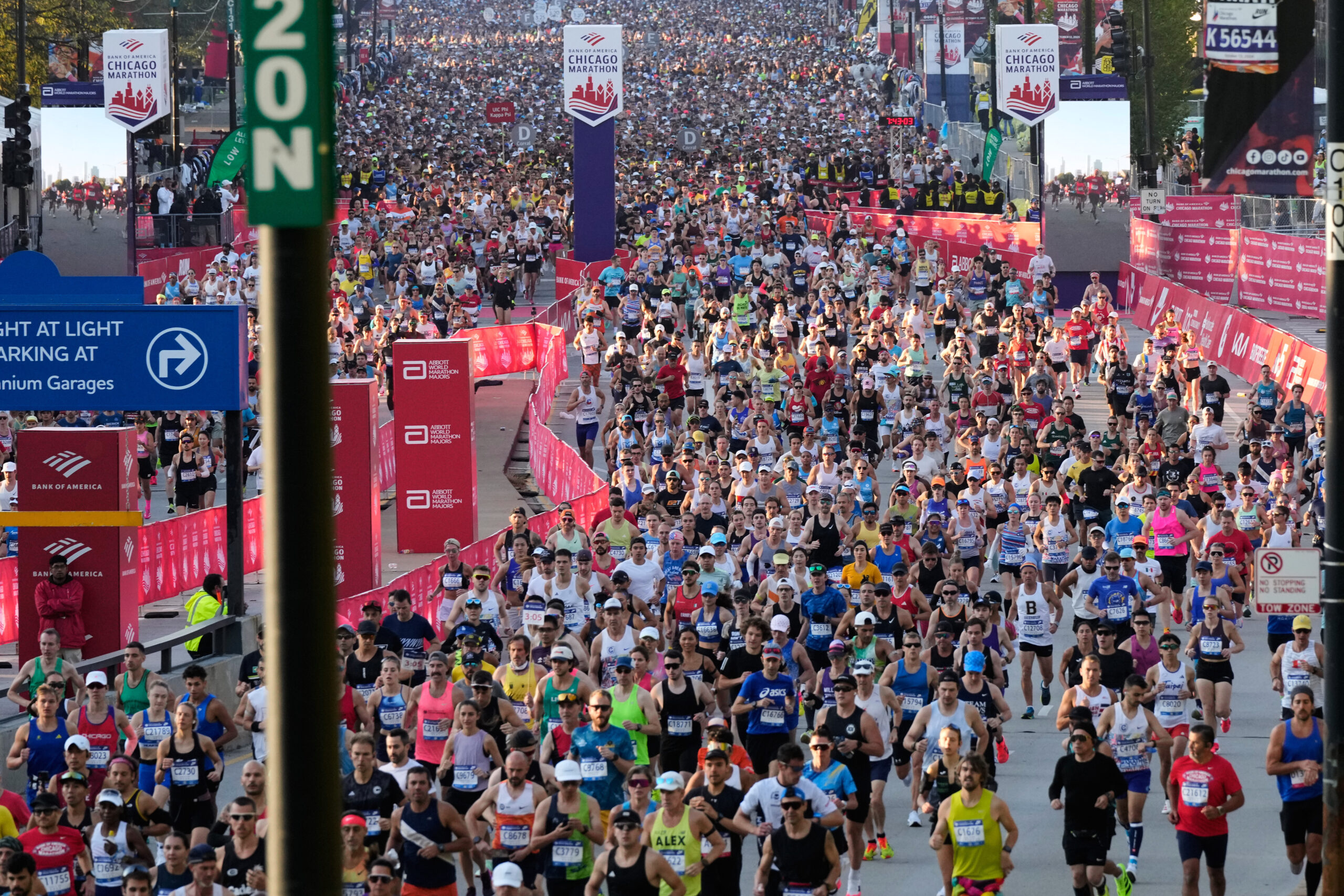 Live Results from the Chicago Marathon 2023