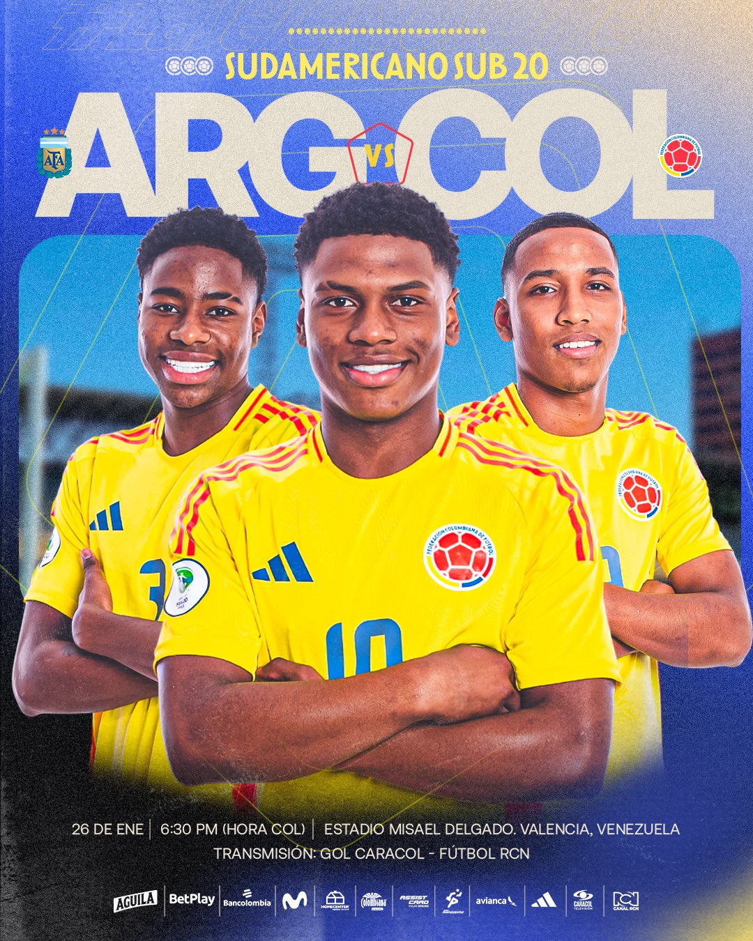 Recent Developments of the Colombia Sub 20 Football Team