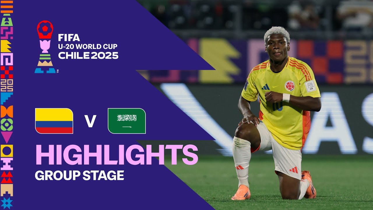 Colombia U-20 vs Saudi Arabia U-20: A Match to Watch