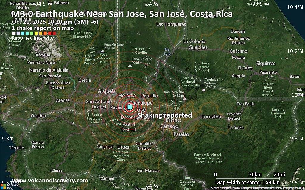 Recent Costa Rica Earthquake Raises Concerns Among Residents