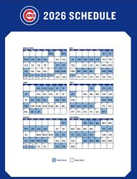Chicago Cubs Schedule: Key Dates and Highlights for 2023