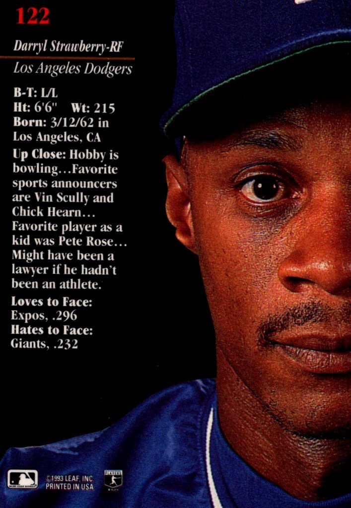 Darryl Strawberry: A Journey Through Triumph and Trials