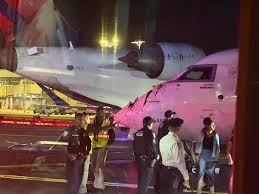 Incident: Delta Planes Collide at LaGuardia Airport