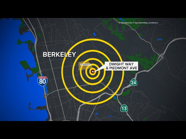 Understanding the Recent Earthquake Activity in Berkeley