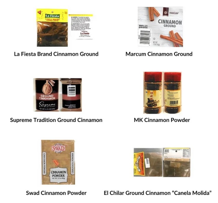 Overview of the FDA Cinnamon Recall List