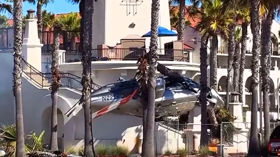 Helicopter Crash Shocks Huntington Beach Community
