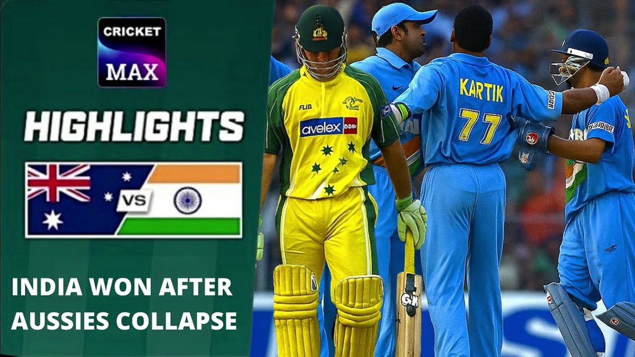 The Fierce Rivalry: India vs Australia in Cricket