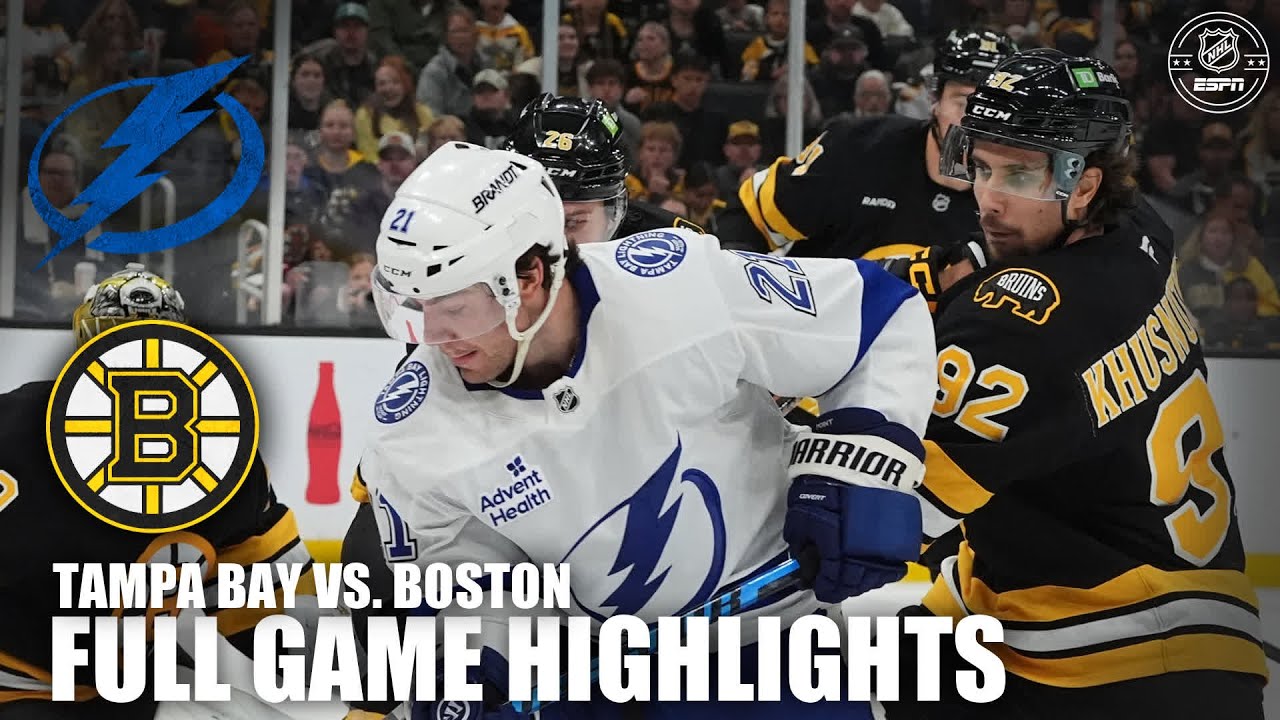 A Closer Look at Lightning vs Bruins: NHL Rivalry Drama