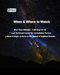 Watch the Meteor Shower Tonight: Viewing Tips and Facts