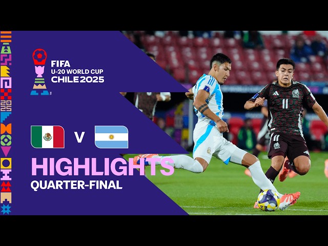 Mexico U-20 vs Argentina U-20: A Crucial Match in Youth Soccer