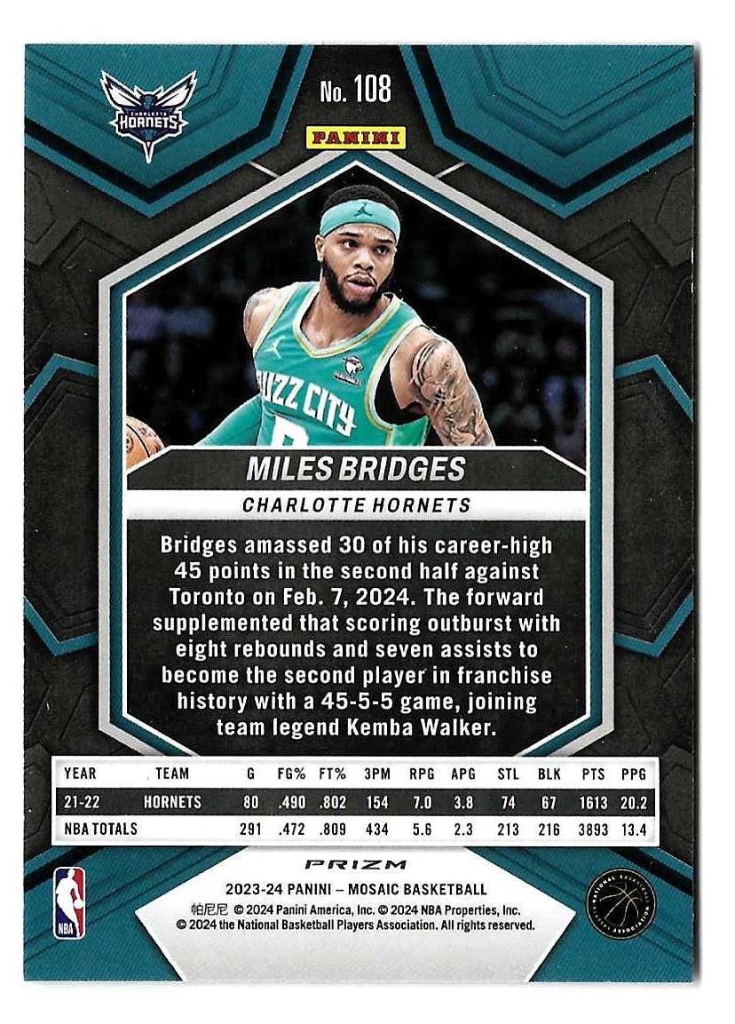 Exploring the Career and Impact of Miles Bridges in the NBA