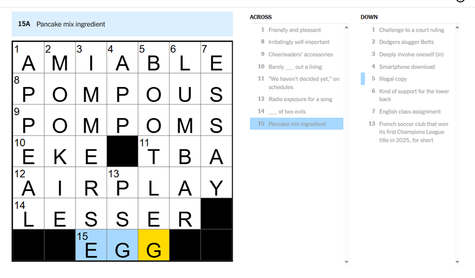 Unlocking the Fun: Latest Mini Crossword Answers