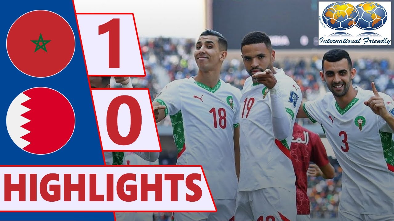 Morocco vs Bahrain: A Thrilling International Soccer Clash