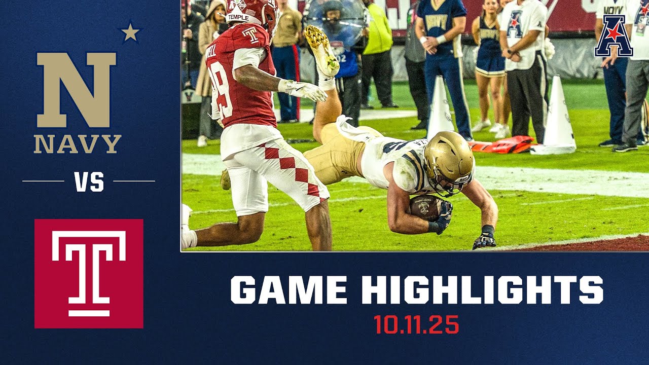 Navy vs Temple: A Key College Football Clash