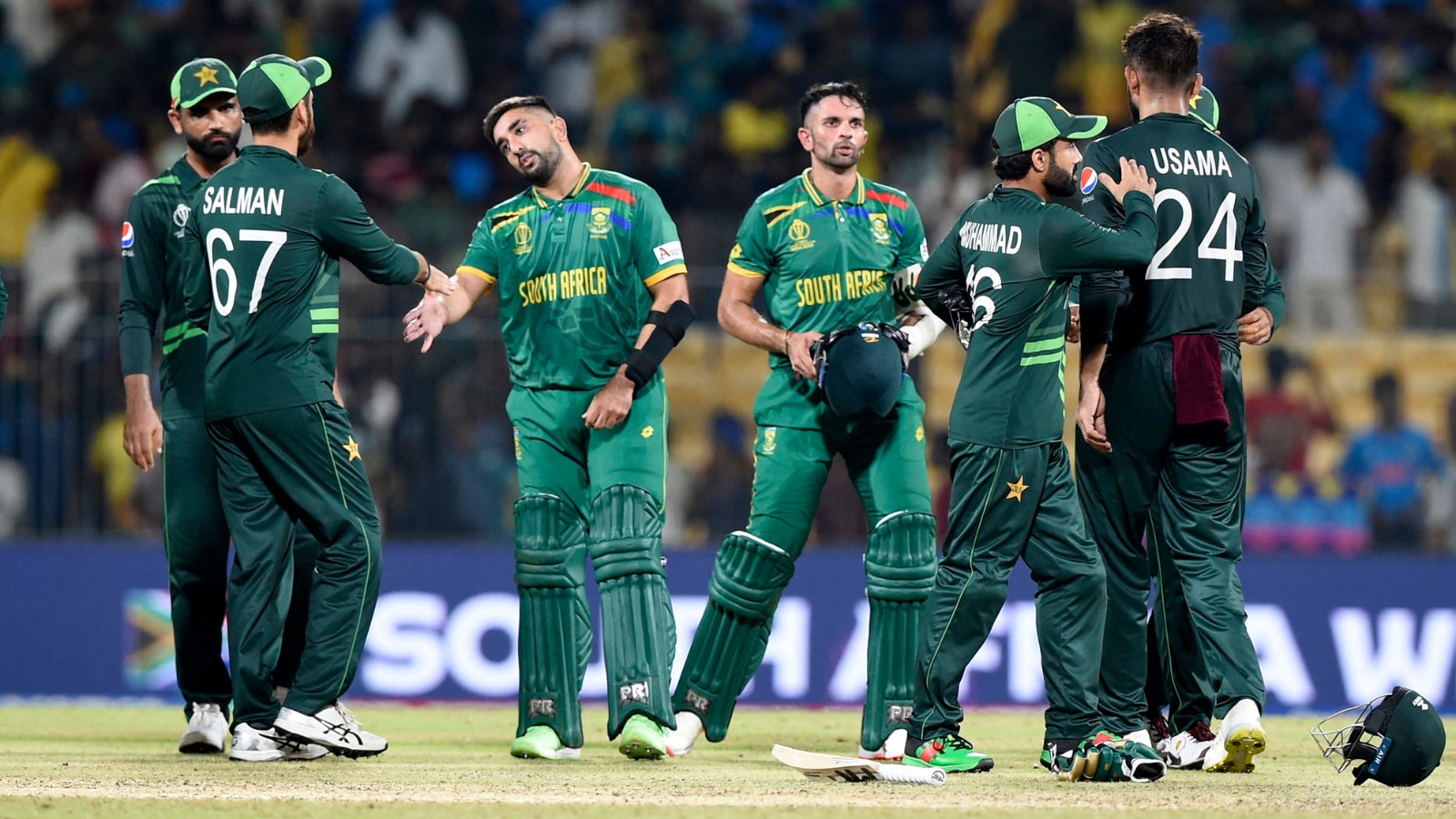 Highlights from the Recent Pak vs SA Cricket Matches