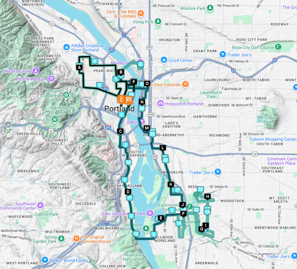 Exploring the Portland Marathon Route: A Scenic Journey