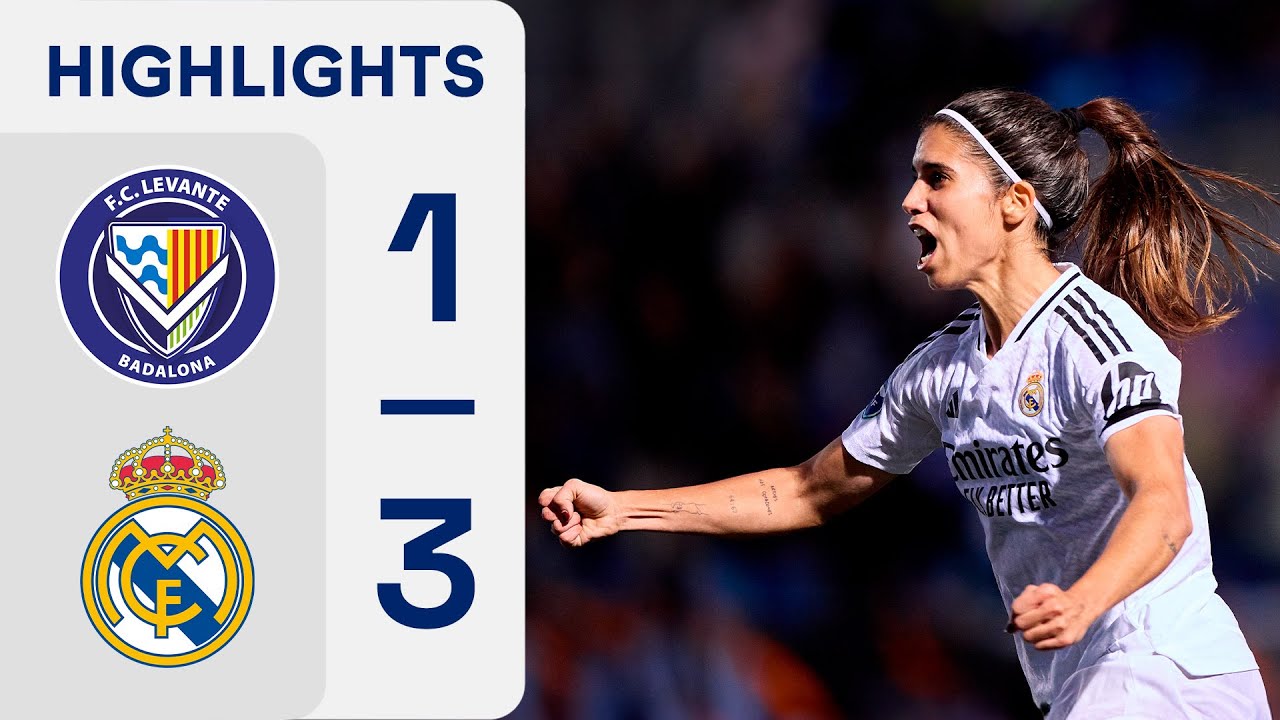 Real Madrid C.F. Femenino Faces Levante Badalona in Thrilling Match