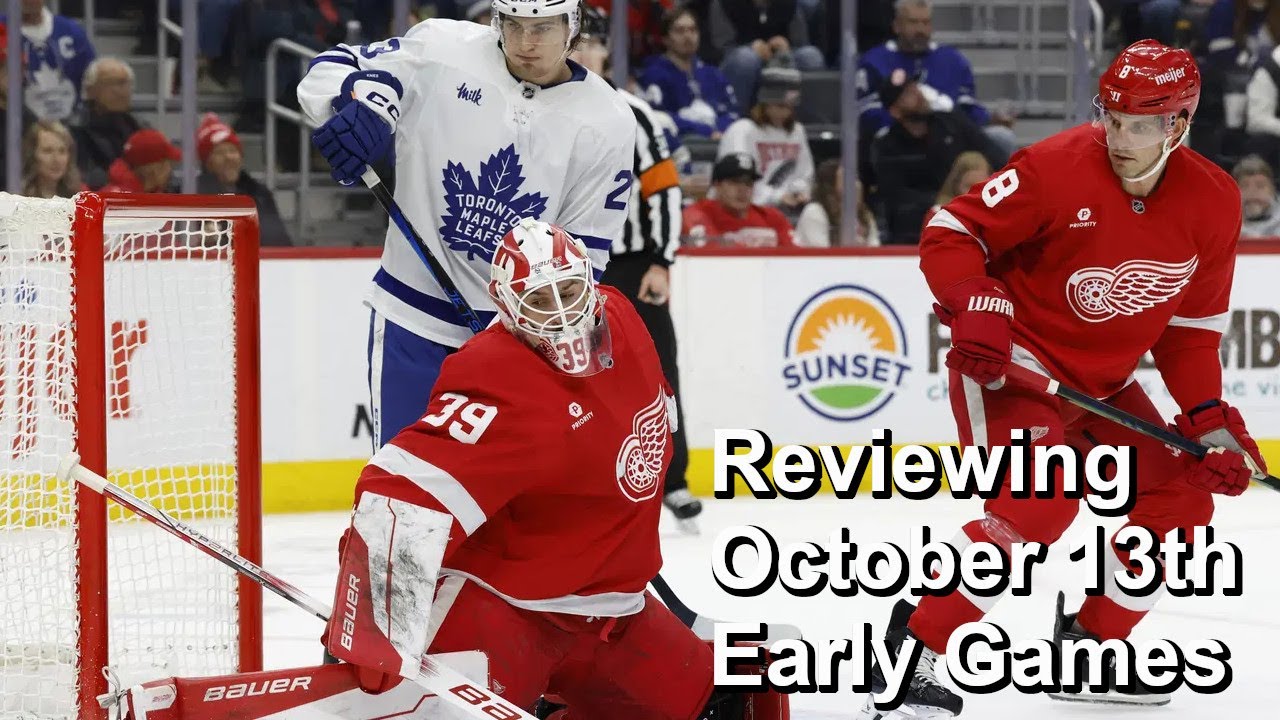 Red Wings vs Maple Leafs: A Historic NHL Rivalry